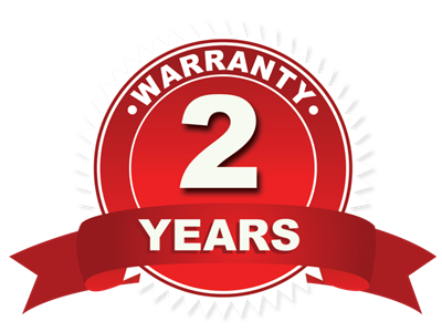 2 Years Warranty