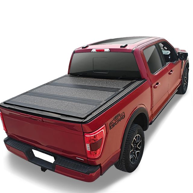 KSCPRO Low Profile Hard Fold Tonneau Cover For Ram 1500