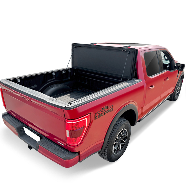 KSCPRO Hard Flip back tonneau cover Silverado 1500